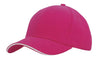 Brushed Cotton Sandwich Peak Cap