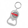 Chevron Bottle Opener Key Ring