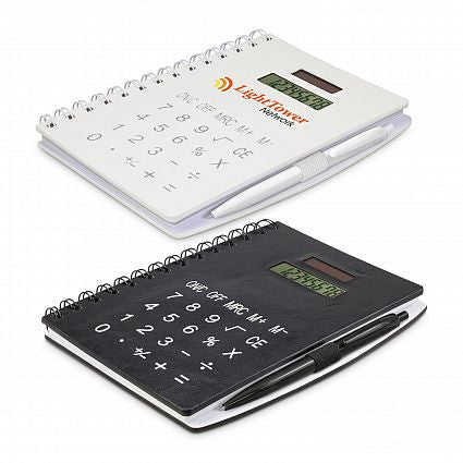 Notebook with Calculator