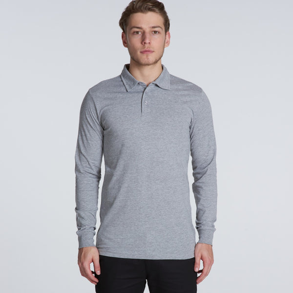 Long sleeve polo shirt