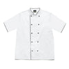 Unisex Short Sleeve Chefs Jacket