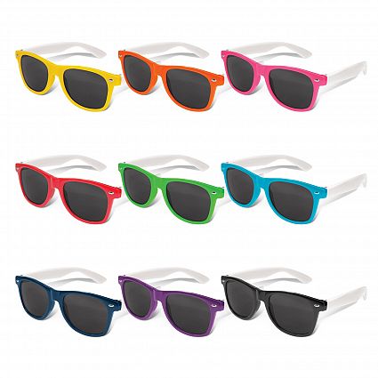 Malibu Sunglasses - White Arms