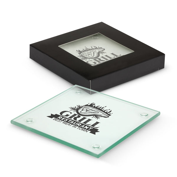 Glass Coasters - Set of 4 - Square