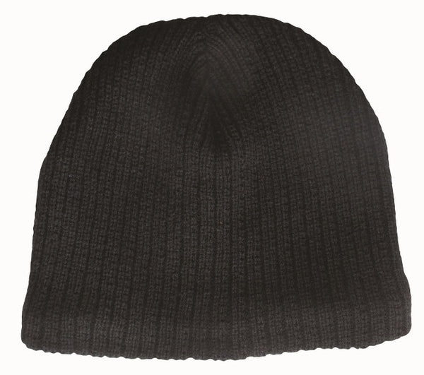 Cable Knit Beanie with Fleece Lining